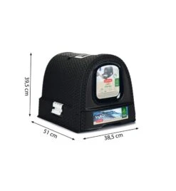 Beeztees Curver Kattenbak Antraciet -Kattenbenodigdheden Winkel curver kattenbak antraciet 2