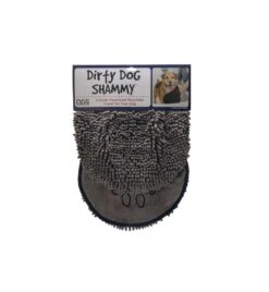 Beeztees Dirty Dog Handdoek Shammy Grijs 6 Beeztees Dirty Dog Handdoek Shammy Grijs -Kattenbenodigdheden Winkel dirty dog handdoek shammy grijs 2