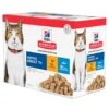 Hill's Science Plan Adult 7+ Multipack Met Kip & Zeevis - 4 X 12 X 85 Gram -Kattenbenodigdheden Winkel hill s science plan adult 7 multipack met kip zeevis 4 x 12 x 85 gram