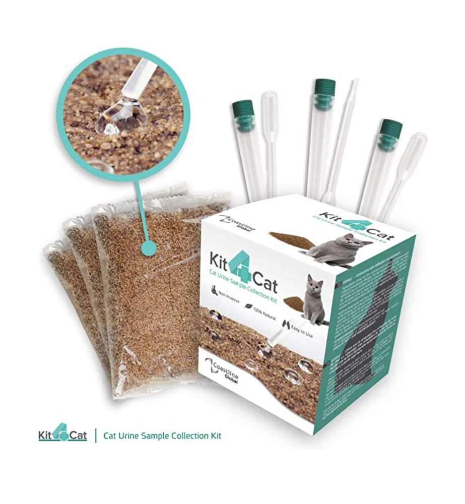 Kit 4 Cat Urineopvangset - 3 X 300 Gram 3 Kit 4 Cat Urineopvangset - 3 X 300 Gram