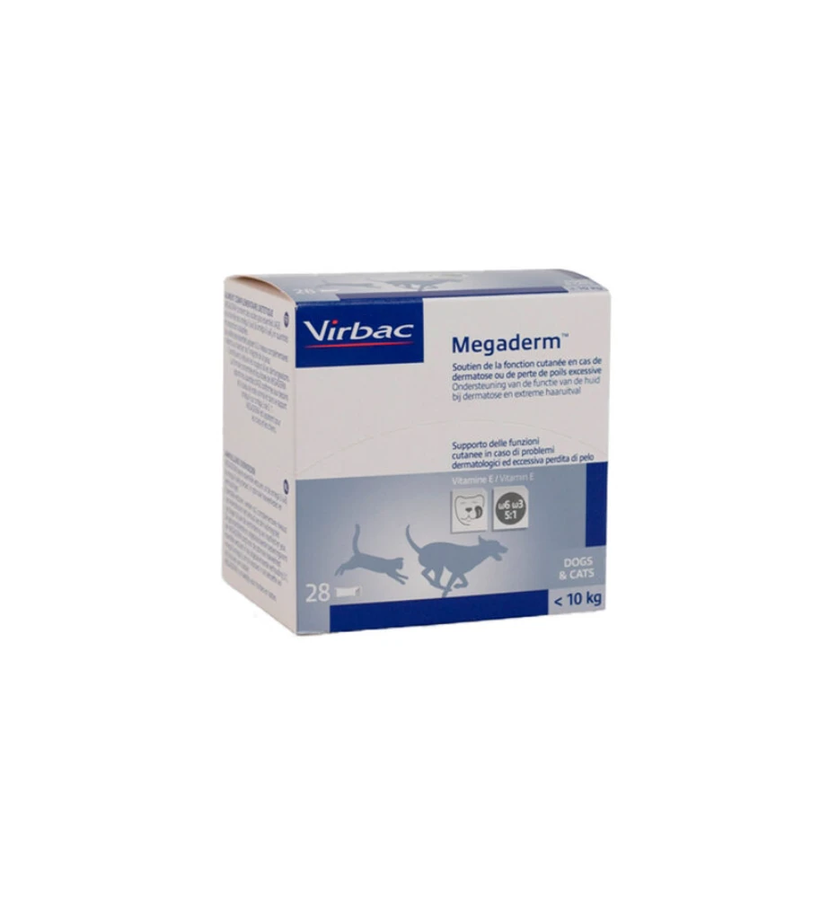 Virbac Megaderm Monodosering (-10 Kg) - 28 X 4 Ml 3 Virbac Megaderm Monodosering (-10 Kg) - 28 X 4 Ml