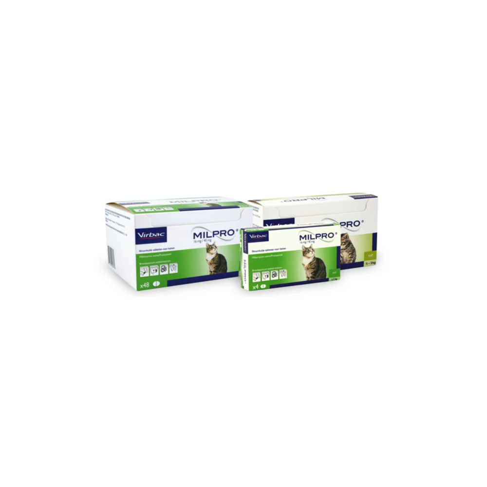 Milpro Kitten / Kleine Kat - 24 Tabletten 5 Milpro Kitten / Kleine Kat - 24 Tabletten - Afbeelding 3