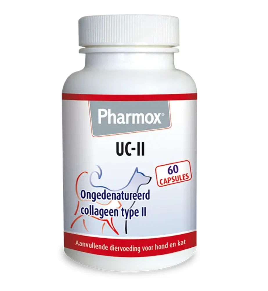 Pharmox UC-II Ongedenatureerd Collageen Type 2 - 60 Capsules 3 Pharmox UC-II Ongedenatureerd Collageen Type 2 - 60 Capsules