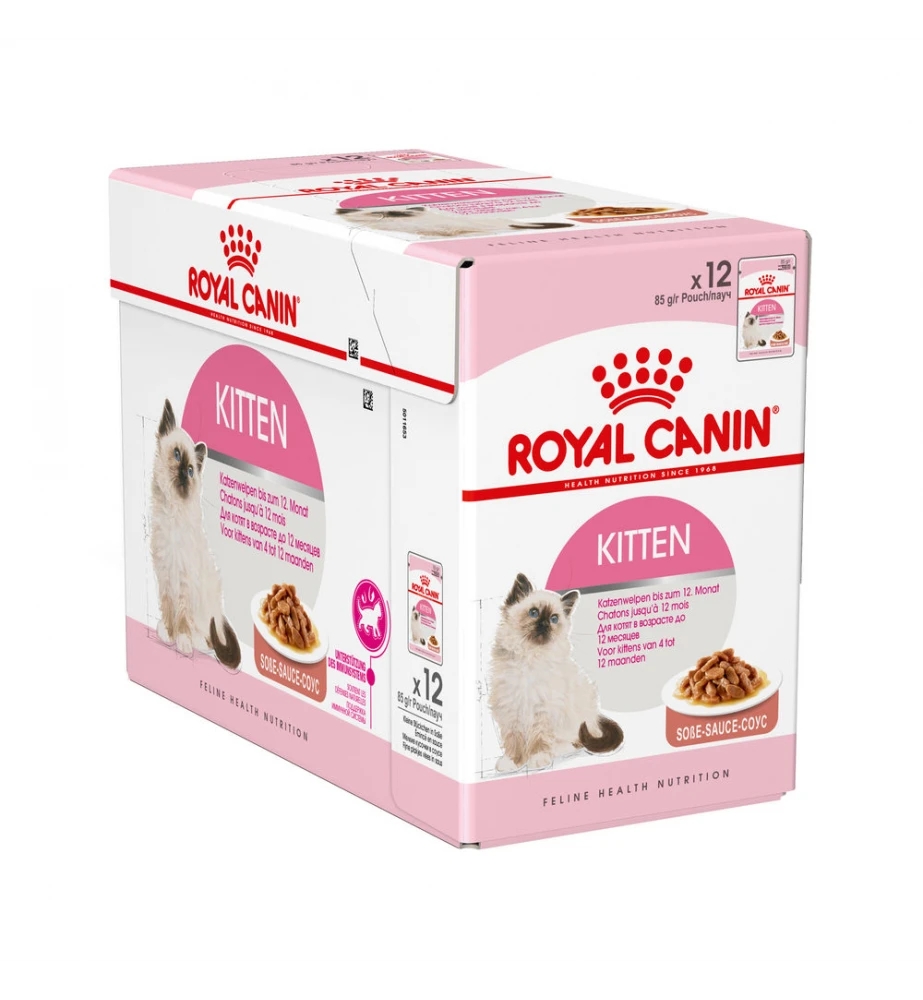 Royal Canin Kitten Portie Morsels In Gravy - 12 X 85 Gram 4 Royal Canin Kitten Portie Morsels In Gravy - 12 X 85 Gram - Afbeelding 2