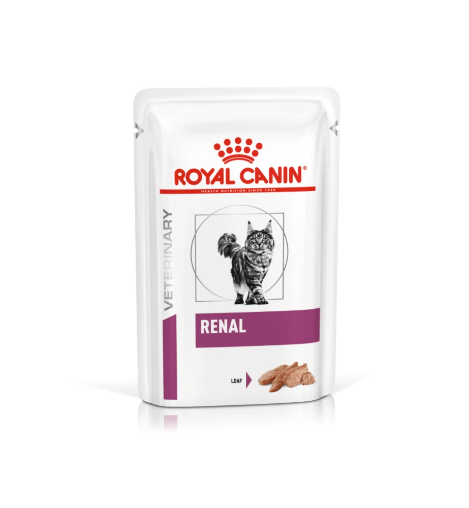 Royal Canin Renal Kip Portie (Loaf) - 12 X 85 Gram 3 Royal Canin Renal Kip Portie (Loaf) - 12 X 85 Gram