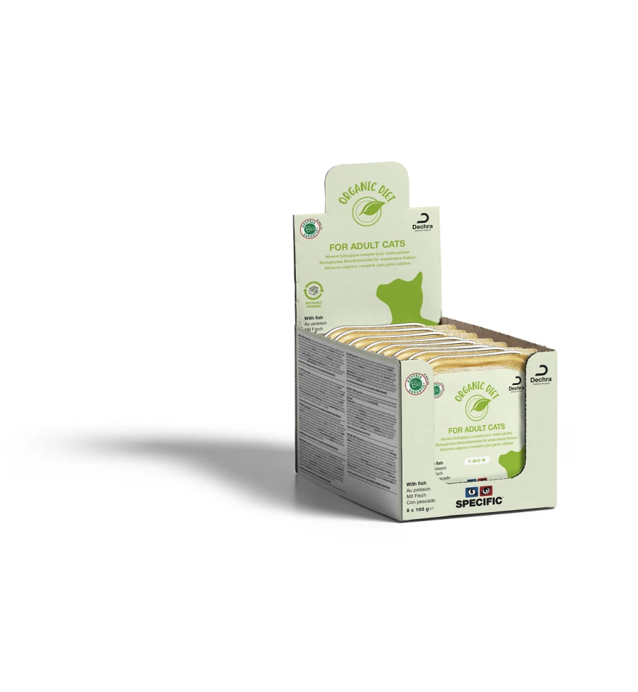 Specific Organic Fish F-BIO-W - 8 X 100 Gram 4 Specific Organic Fish F-BIO-W - 8 X 100 Gram - Afbeelding 2