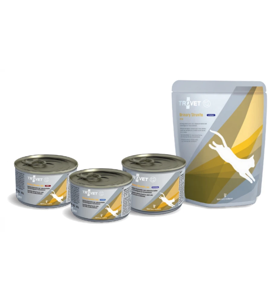 Trovet Urinary Struvite ASD Pouch Chicken - 12 X 85 Gram 3 Trovet Urinary Struvite ASD Pouch Chicken - 12 X 85 Gram - Afbeelding 2