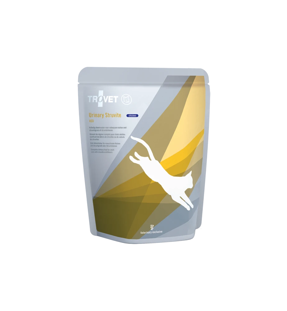 Trovet Urinary Struvite ASD Pouch Chicken - 12 X 85 Gram 2 Trovet Urinary Struvite ASD Pouch Chicken - 12 X 85 Gram