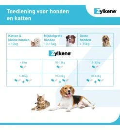 Vetoquinol Zylkène 75 Mg Capsules (- 10 Kg) 16 Vetoquinol Zylkène 75 Mg Capsules (- 10 Kg) -Kattenbenodigdheden Winkel zylkene 75 mg capsules 6